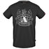 Aquascutum Large Shield Aldis Logo Black T-Shirt S